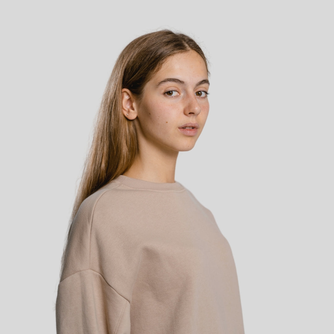 Organic Cotton Crewneck Sweatshirt