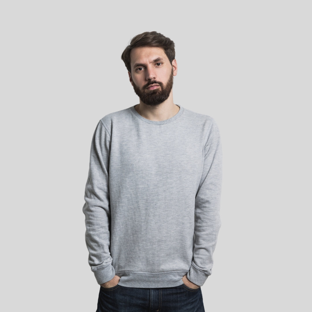 Organic Cotton Crewneck Sweatshirt