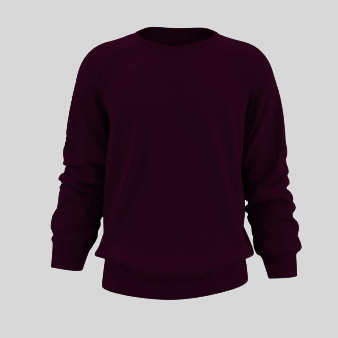 Organic Cotton Crewneck Sweatshirt